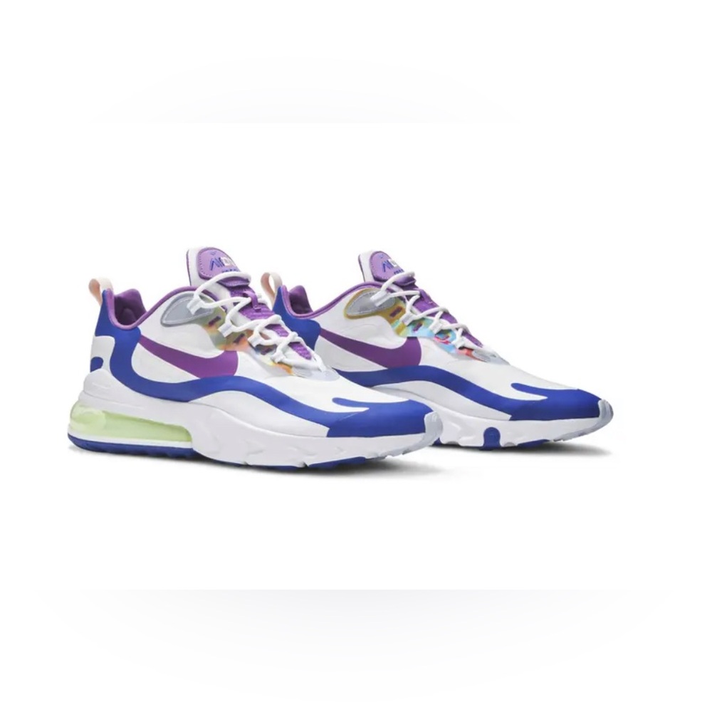 RARE Nike Air Max 270 react Easter white berry royal